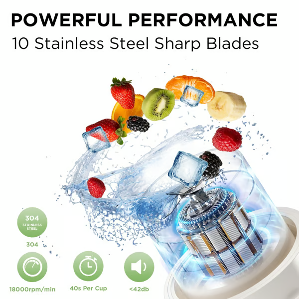 BlendMate – Portable Smoothie & Shake Maker