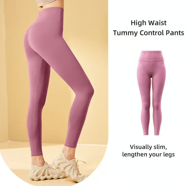 CurveLuxe – High Waisted Tummy Control Training Leggings