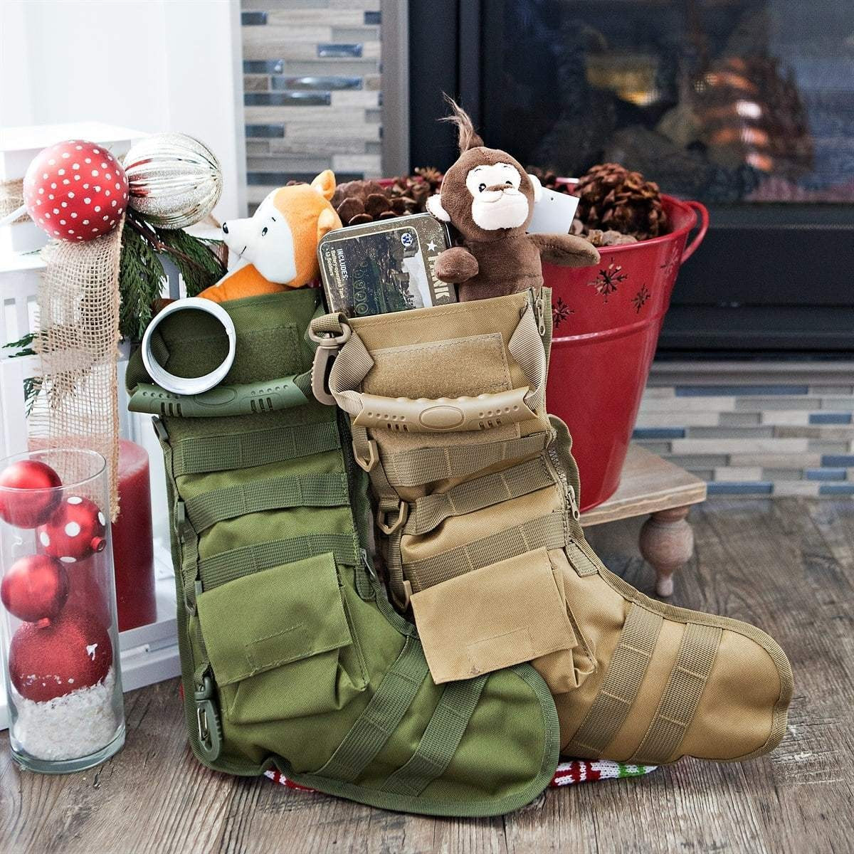 FestiveForce – Military Style Holiday Stocking