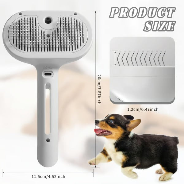 PurrMist – Self Cleaning Spray Brush for Cats