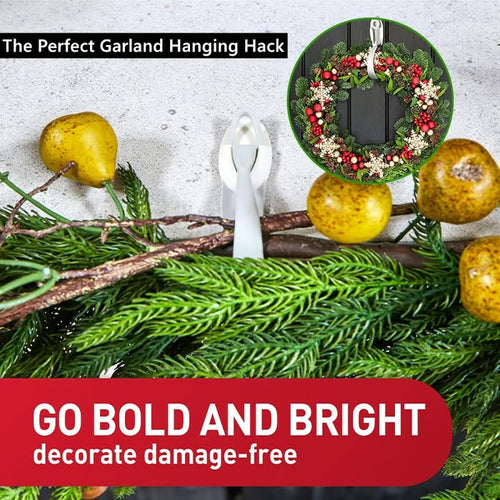 HookMate – Reusable Adhesive Garland & Cord Holders