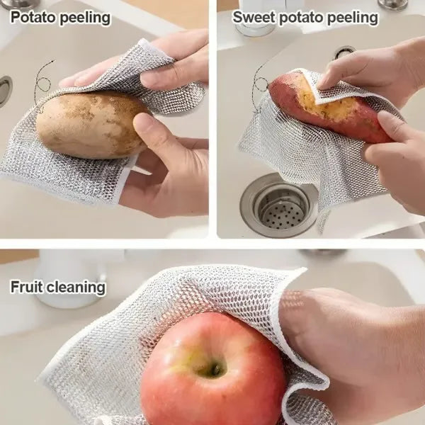 ScrubGuard – Double Layer Metal Dishcloths