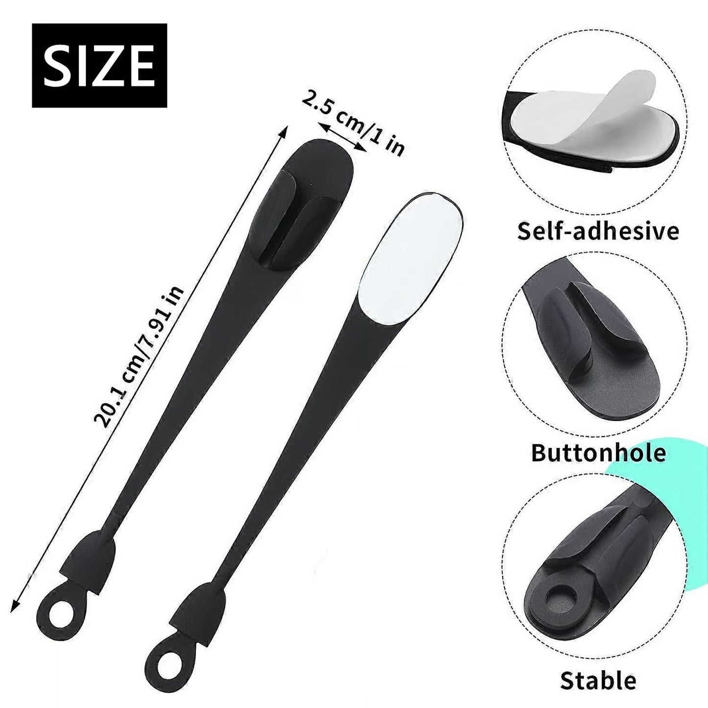 HookMate – Reusable Adhesive Garland & Cord Holders