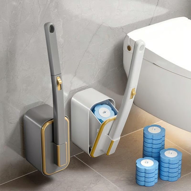 BrushEase – Space Saving Wall Toilet Cleaning Kit