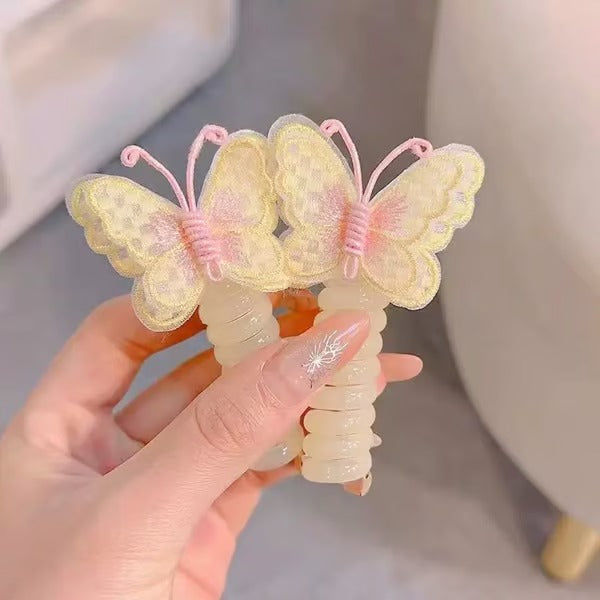 TwistFlutter – Butterfly Coil Hair Bands