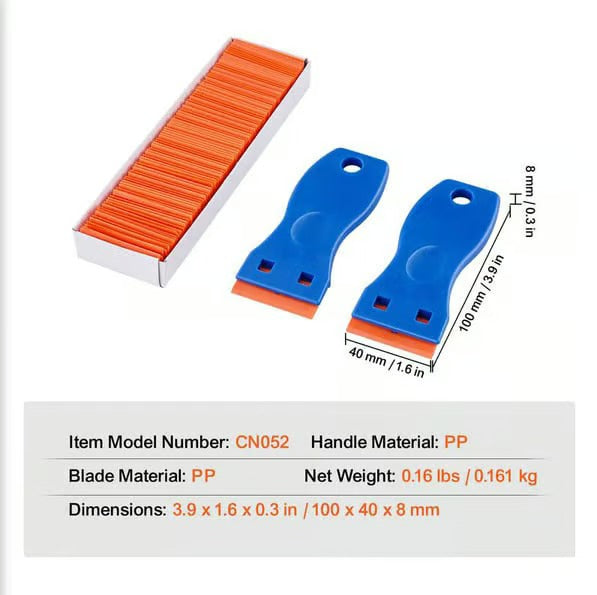 GrimeGlide - Precision Razor Scraper for Effortless Cleaning