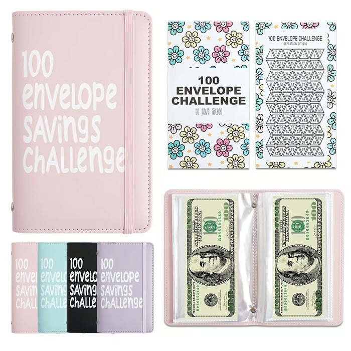 SaveTrack – 100-Day Money Saving Envelope Book