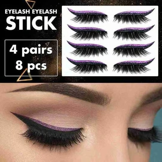 GlamLash – Reusable Glitter Eyeliner & Lash Stickers