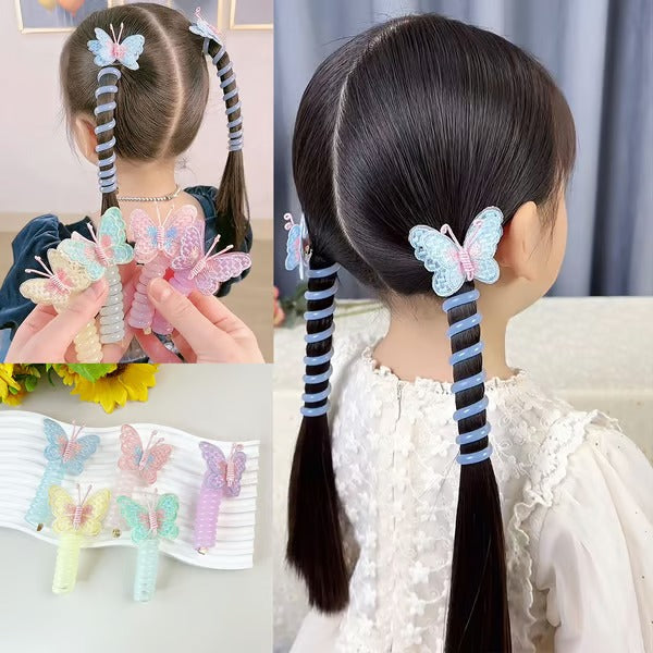 TwistFlutter – Butterfly Coil Hair Bands