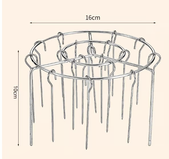 GrillTower – Vertical Air Fryer Kebab Rack