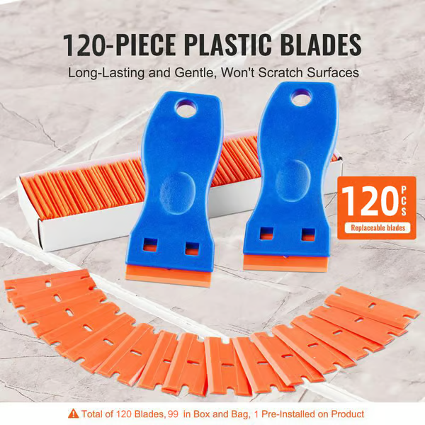 GrimeGlide - Precision Razor Scraper for Effortless Cleaning