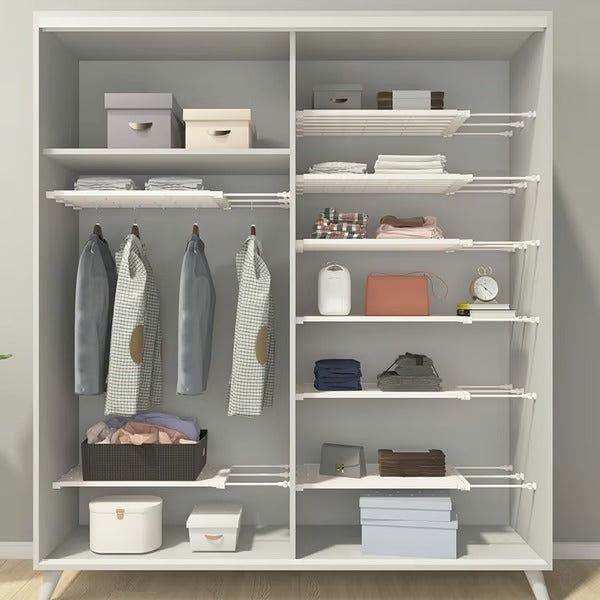 SpaceFlex – Expandable Closet Tension Shelf