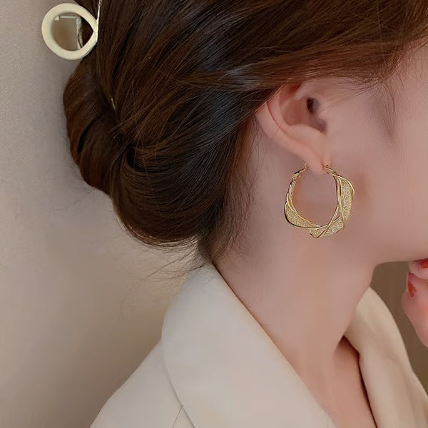 TwistLuxe – S925 Sterling Silver Fashion Earrings