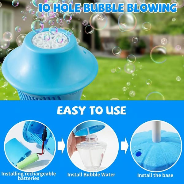 BubbleBliss – Kids’ Adjustable Height Bubble Maker