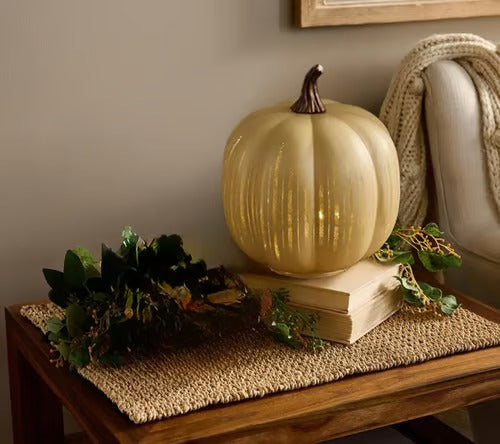 StarlitGlow – Illuminated Starry Night Pumpkins