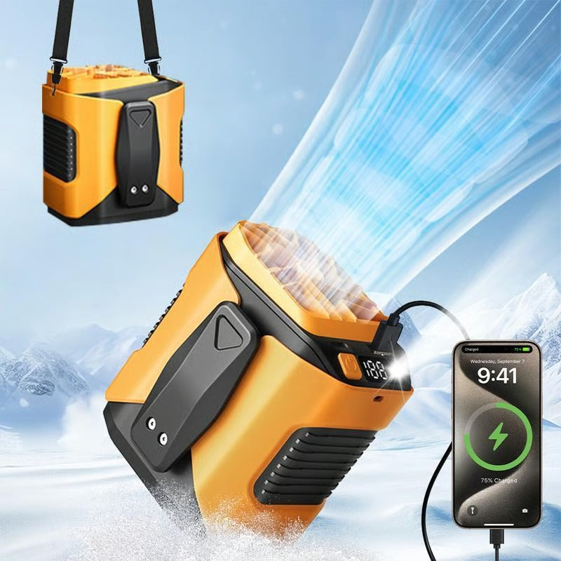ClipCool – Portable Waist Fan with USB Charging