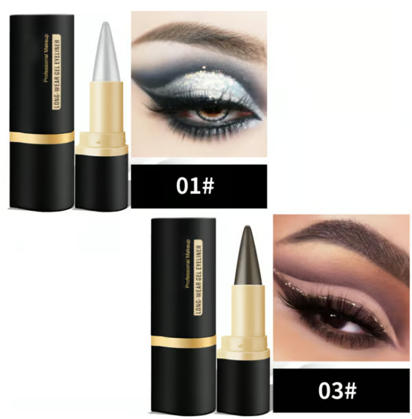 InkSilk – Natural Black Eyeliner Cream (1+1 Free)