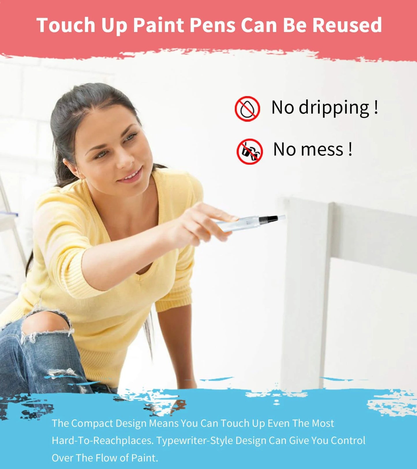 PaintMate – Fillable Repair Brush Pen