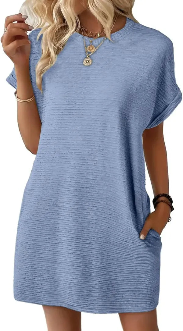 BreezeBloom – Lightweight Summer Pocket Dress