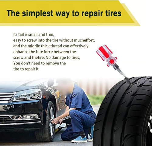 RoadPatch – 60PCS Rubber Tire Repair Kit