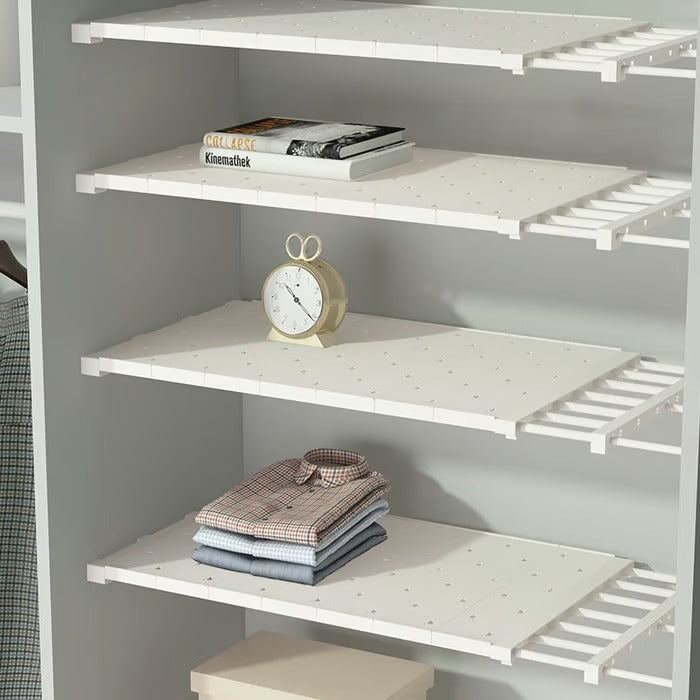 SpaceFlex – Expandable Closet Tension Shelf