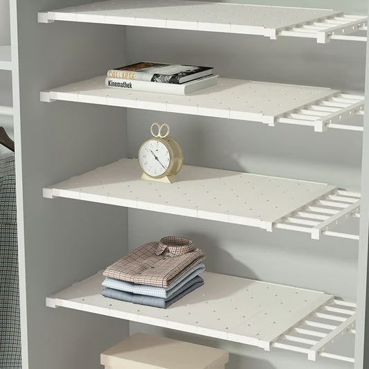 SpaceFlex – Expandable Closet Tension Shelf