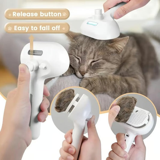 PurrMist – Self Cleaning Spray Brush for Cats