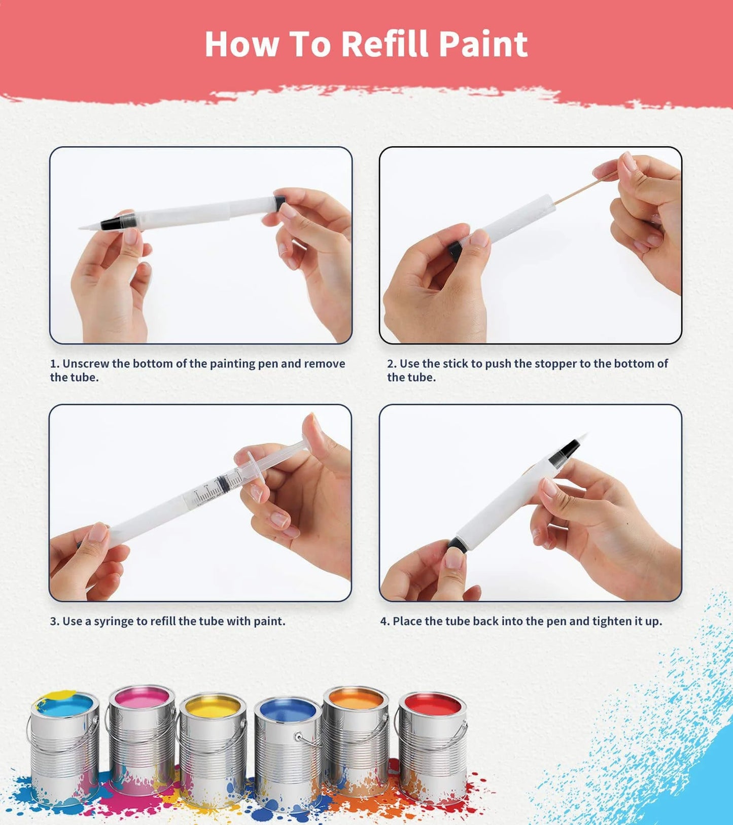 PaintMate – Fillable Repair Brush Pen