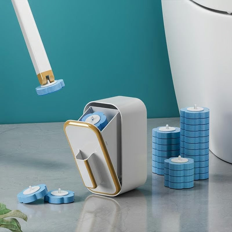 BrushEase – Space Saving Wall Toilet Cleaning Kit