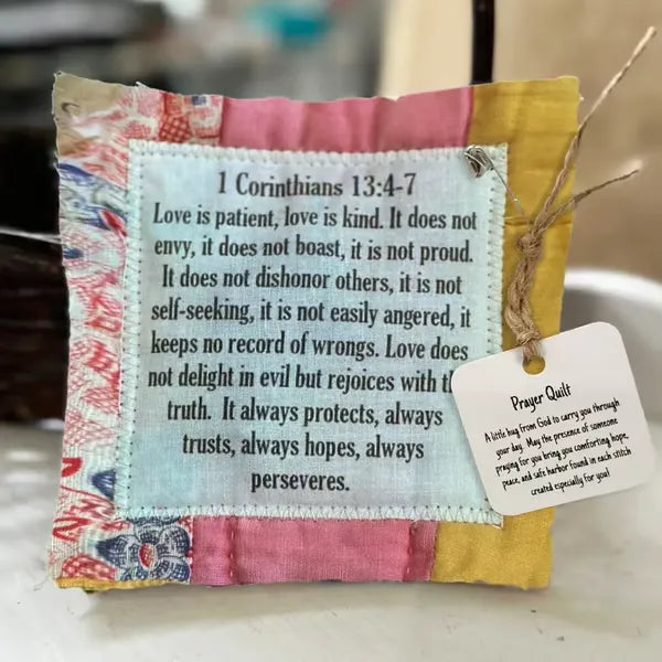 GraceWrap - Faith Inspired Quilt with Cross Inside