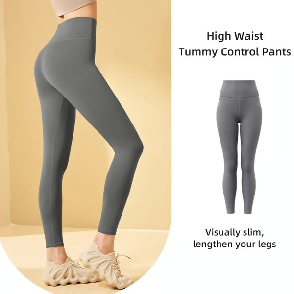 CurveLuxe – High Waisted Tummy Control Training Leggings