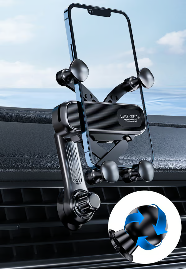 SpinGrip – 360° Rotatable Car Phone Holder