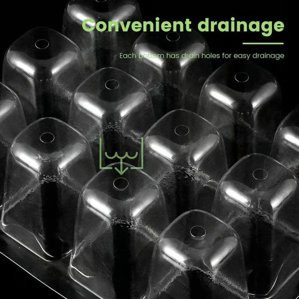 SproutDome – Adjustable Humidity Seed Starter Trays