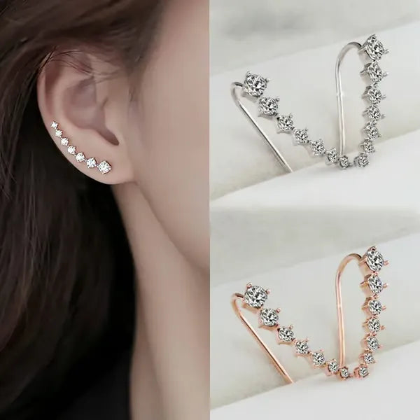 CelestiSeven – Starry Diamond Stud Earrings