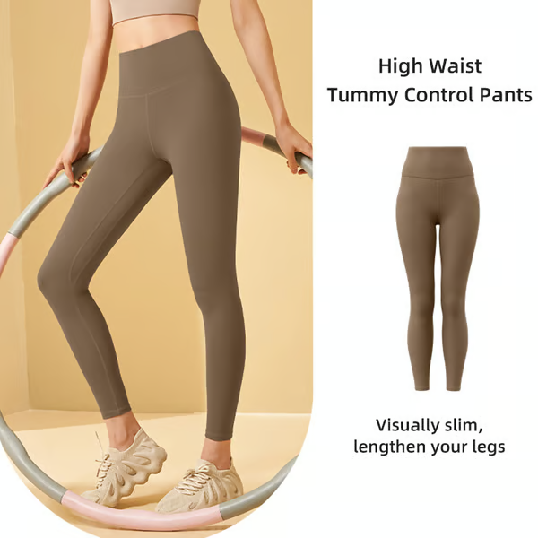 CurveLuxe – High Waisted Tummy Control Training Leggings