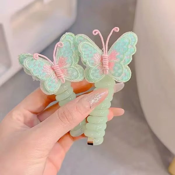 TwistFlutter – Butterfly Coil Hair Bands