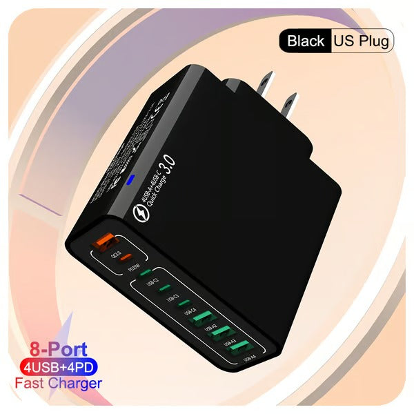 PowerPort – 8 in 1 Waterproof USB Fast Charger