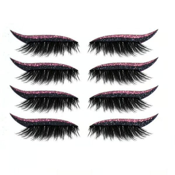 GlamLash – Reusable Glitter Eyeliner & Lash Stickers