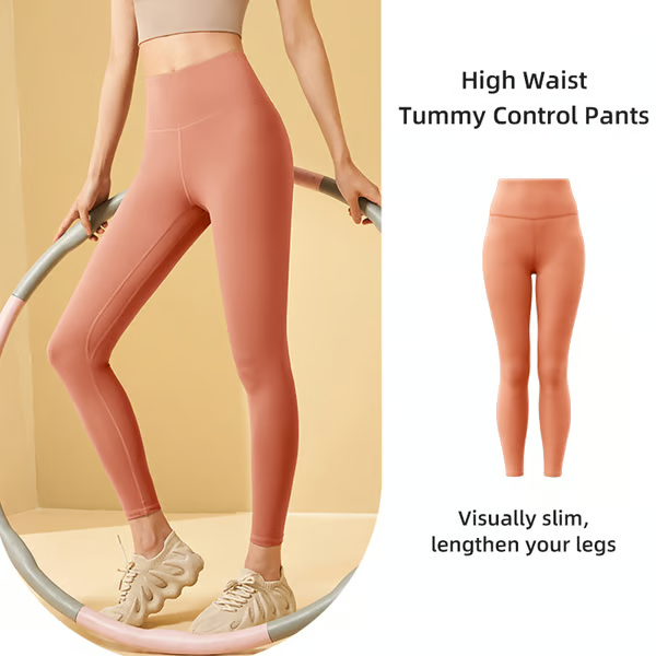 CurveLuxe – High Waisted Tummy Control Training Leggings