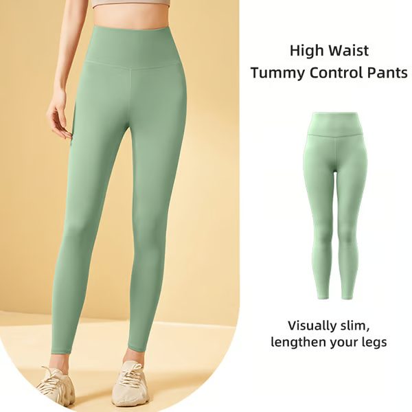 CurveLuxe – High Waisted Tummy Control Training Leggings