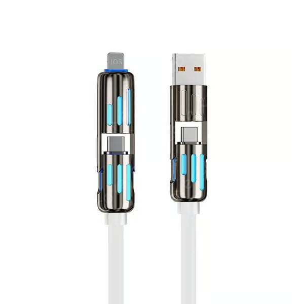 ChargeMax - 4 in 1 USB Cable with 240W Fast Charging