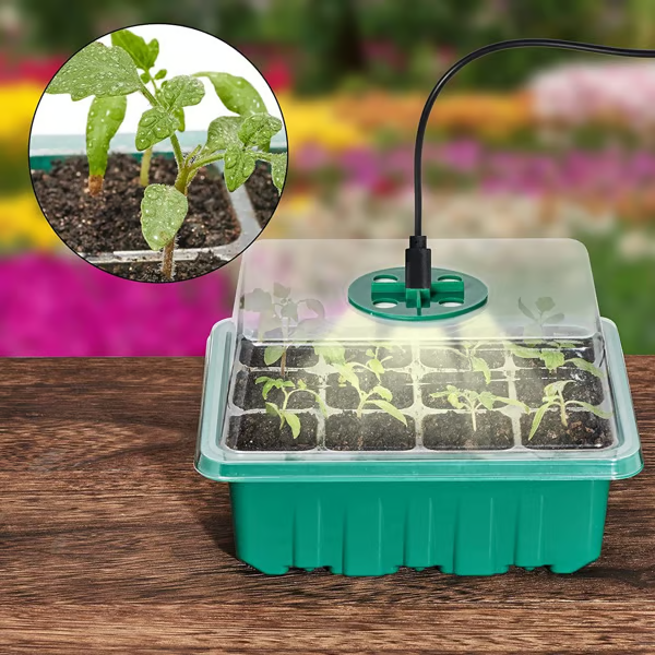 SproutDome – Adjustable Humidity Seed Starter Trays