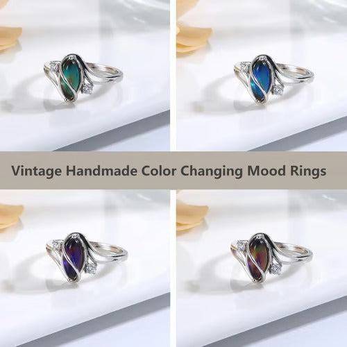 LunaMood – Color Changing Moonstone Ring