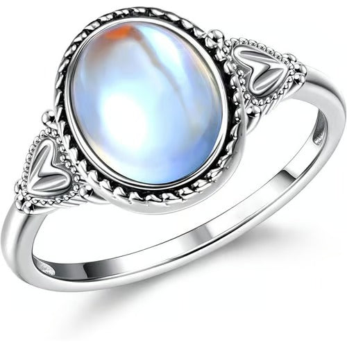 LunaMood – Color Changing Moonstone Ring