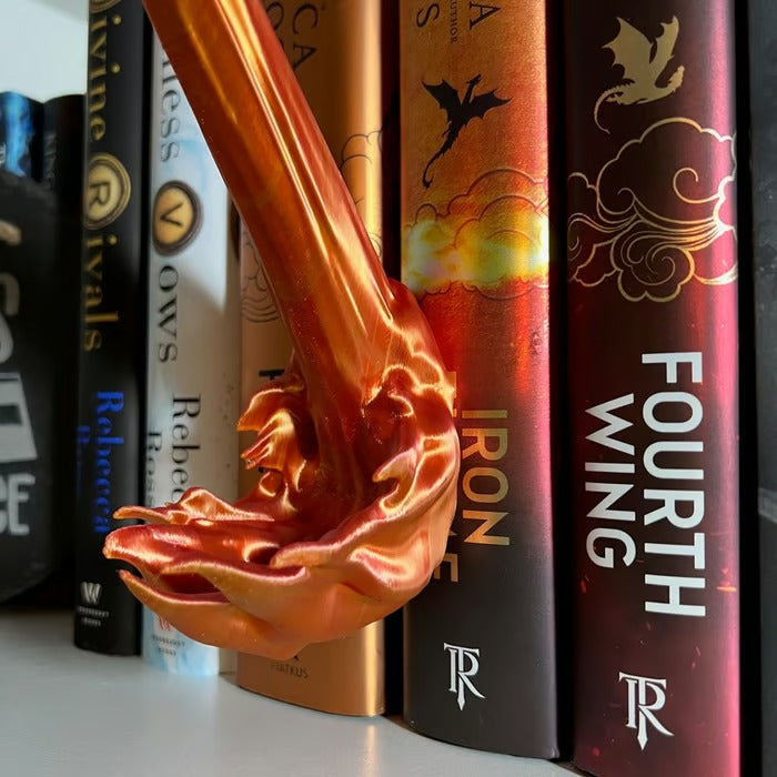 FlameKeep – Dragon Fire Book Nook Insert
