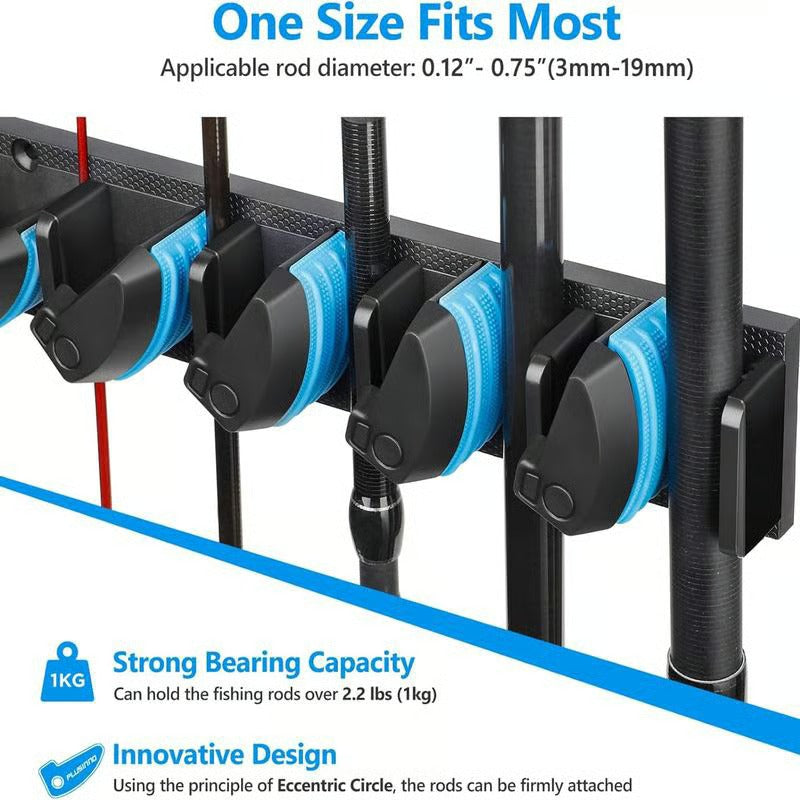 FishMate – Wall Mounted Rod Organizer
