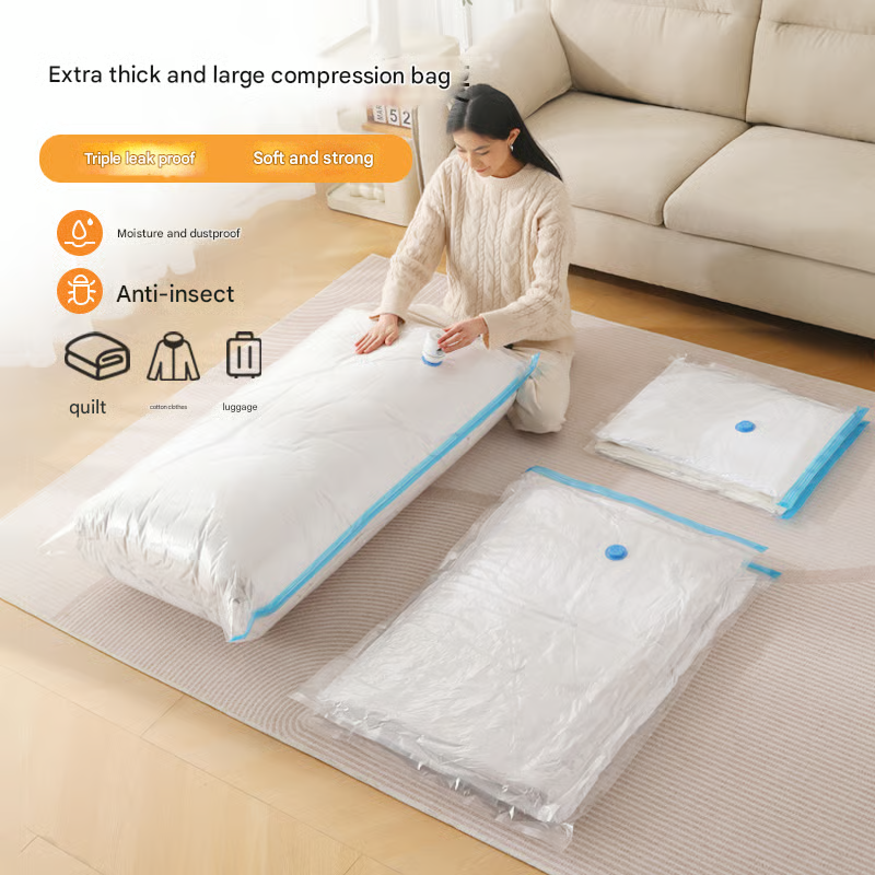 PackMate – 9-Pack Travel Compression Bags with USB Pump