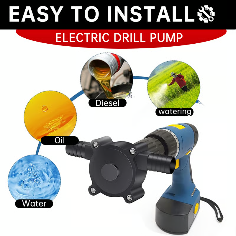 PumpMate – Electric Drill Water Transfer Tool