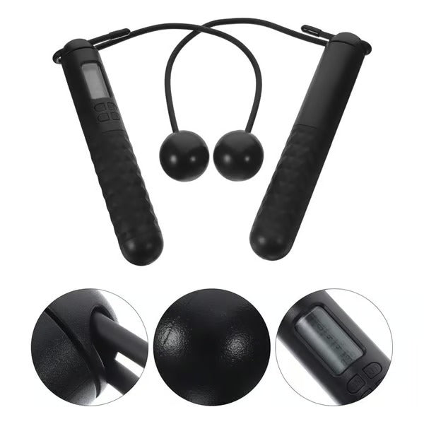 PulseFit - 2-in-1 Weighted Digital Jump Rope for Total Body Burn