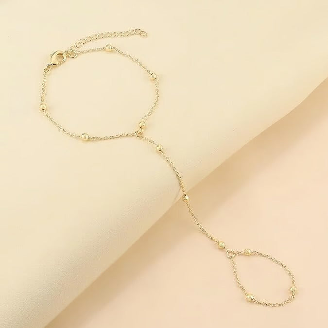 ShineStride – 14K Gold & Sterling Anklet Charm